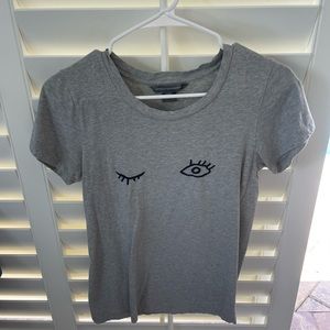 French Connection gray T-shirt